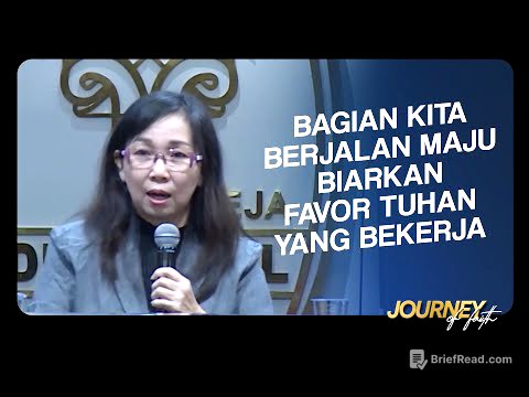 BAGIAN KITA BERJALAN MAJU BIARKAN FAVOR TUHAN YANG BEKERJA - Ps. Ruth Julia