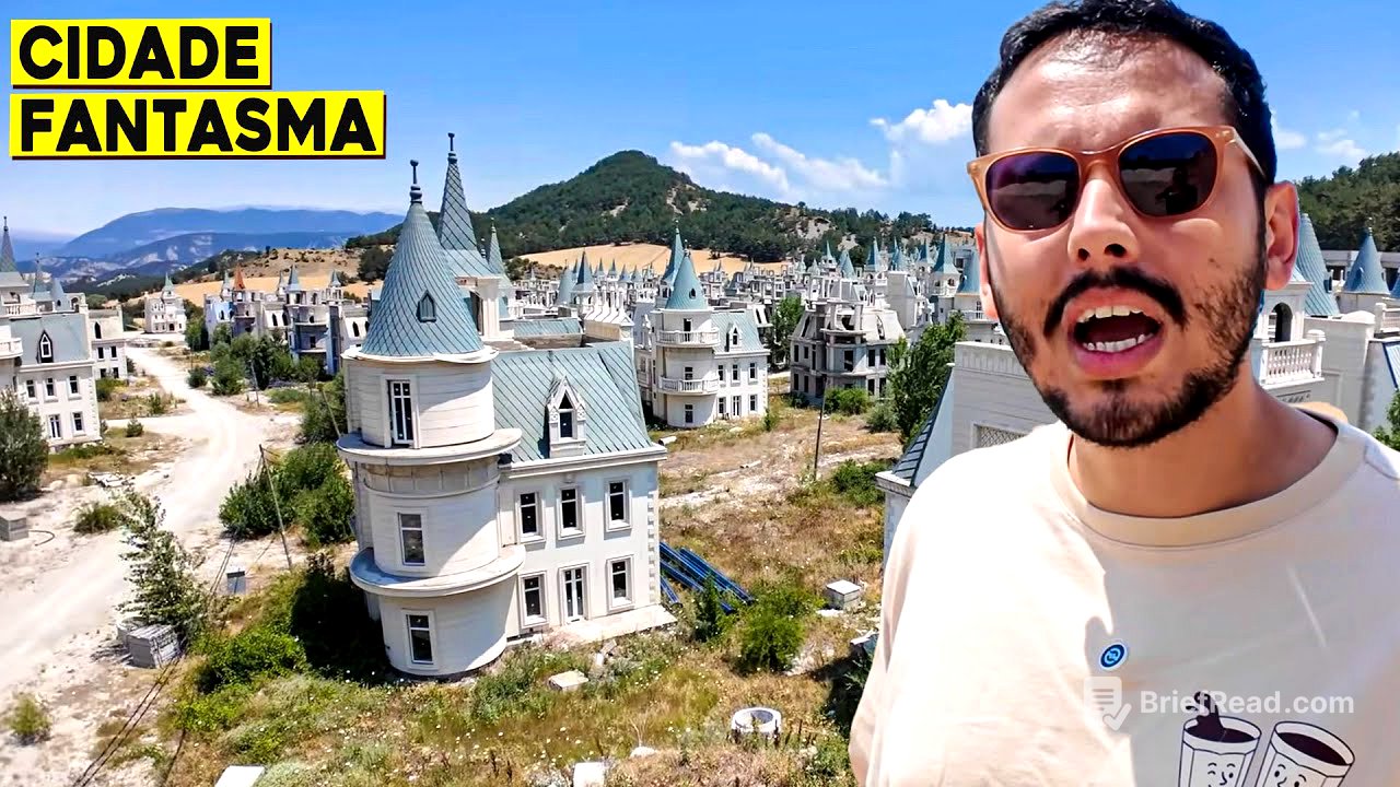 INVESTIGANDO A LUXUOSA CIDADE ABANDONADA DA TURQUIA