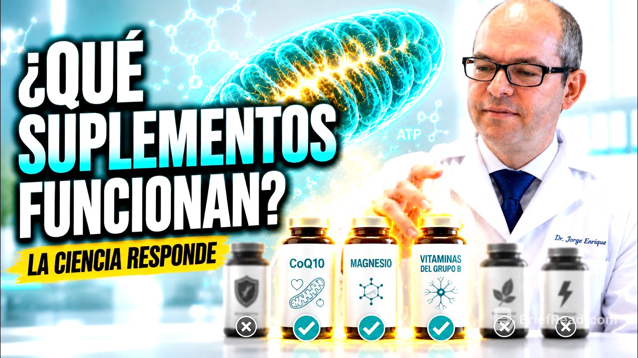 La verdad sobre la creatina, el NAD y la CoQ10