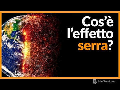 Cos'è l'EFFETTO SERRA?
