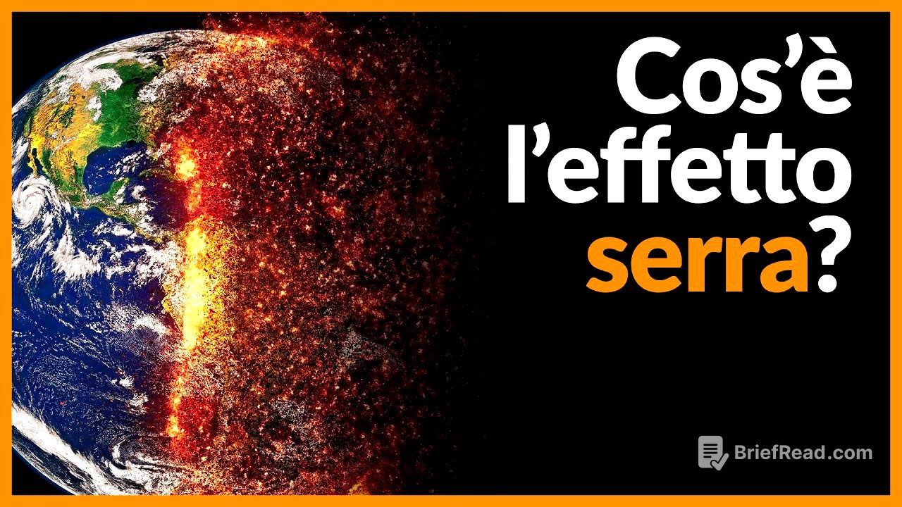 Cos'è l'EFFETTO SERRA?