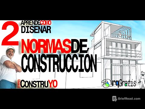 Como se DISEÑA una CASA con NORMAS o Reglamentos de Construcción