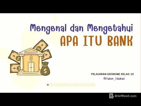 Bank, Sebenarnya Apa Sihhh????_Kupas Tuntas Pengertian Bank, Jenis dan Fungsinya_Tutor Edukasi