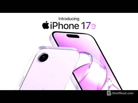 Introducing iPhone 17e | First Look