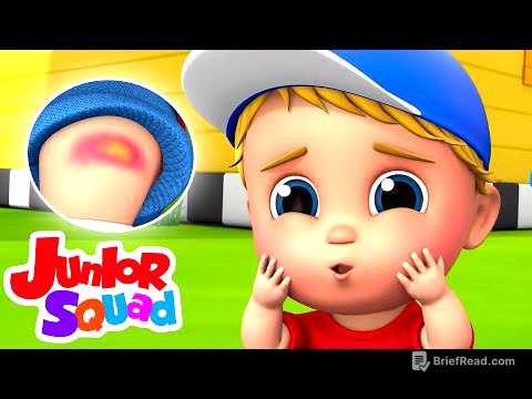 Boo boo canzone | Filastrocche | Cartoni animati | Junior Squad Italiano | Musica per bambini