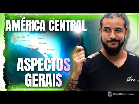 AMÉRICA CENTRAL: ASPECTOS GERAIS - GEOBRASIL {PROF. RODRIGO RODRIGUES}