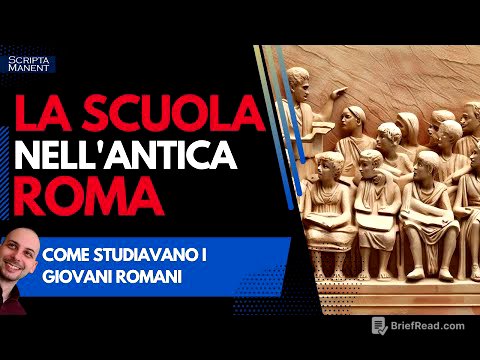 La scuola nell'antica Roma. Come studiavano i ragazzi?