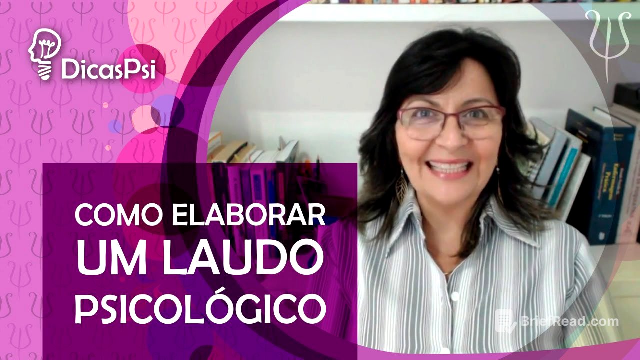 #DicasPsi - Como Elaborar um Laudo Psicológico