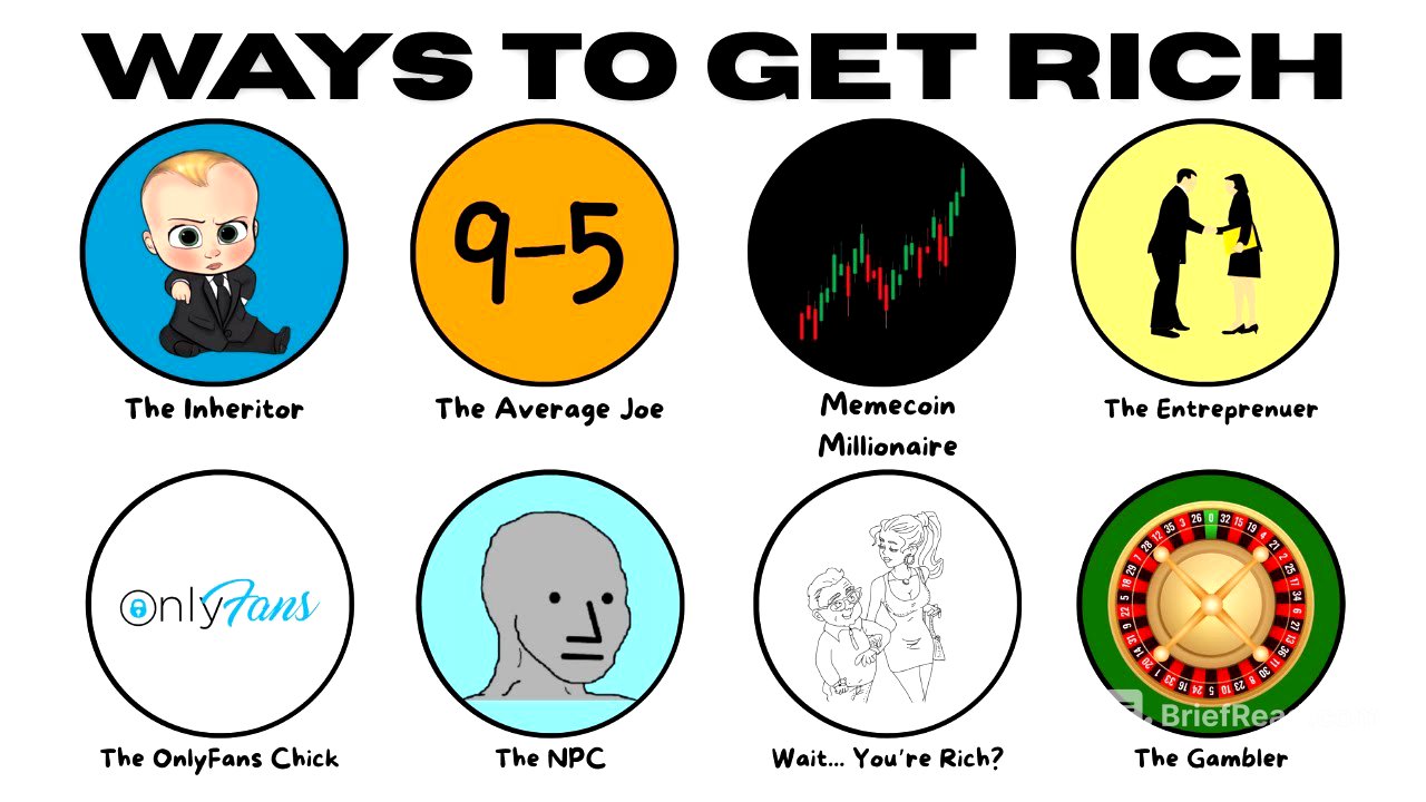 Every Way To Get Rich In 2025 Explained in 12 Minutes