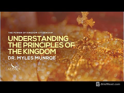 Understanding The Principles of The Kingdom | Dr. Myles Munroe