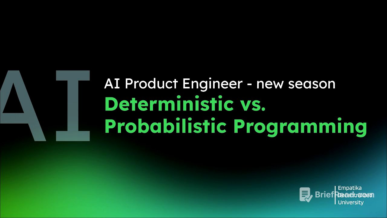 Отрывок из 1-ой лекции нового сезона AI Product Engineer