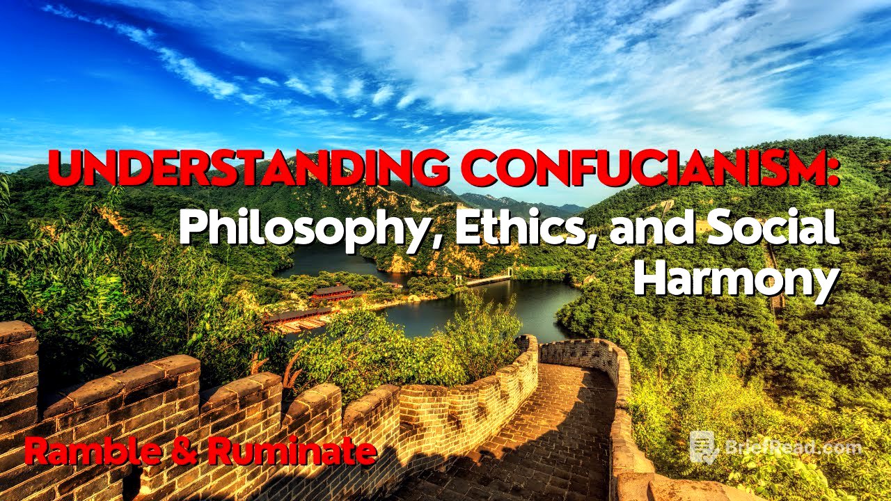 Understanding Confucianism: Philosophy, Ethics, and Social Harmony