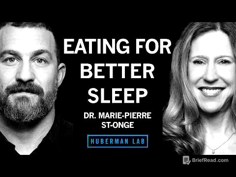 Eating for Better Sleep & Foods that Improve Metabolic Health | Dr. Marie-Pierre St-Onge