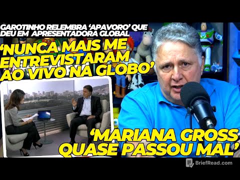 'Falei da Globo dentro da Globo e nunca mais me entrevistaram ao vivo lá', se diverte Garotinho