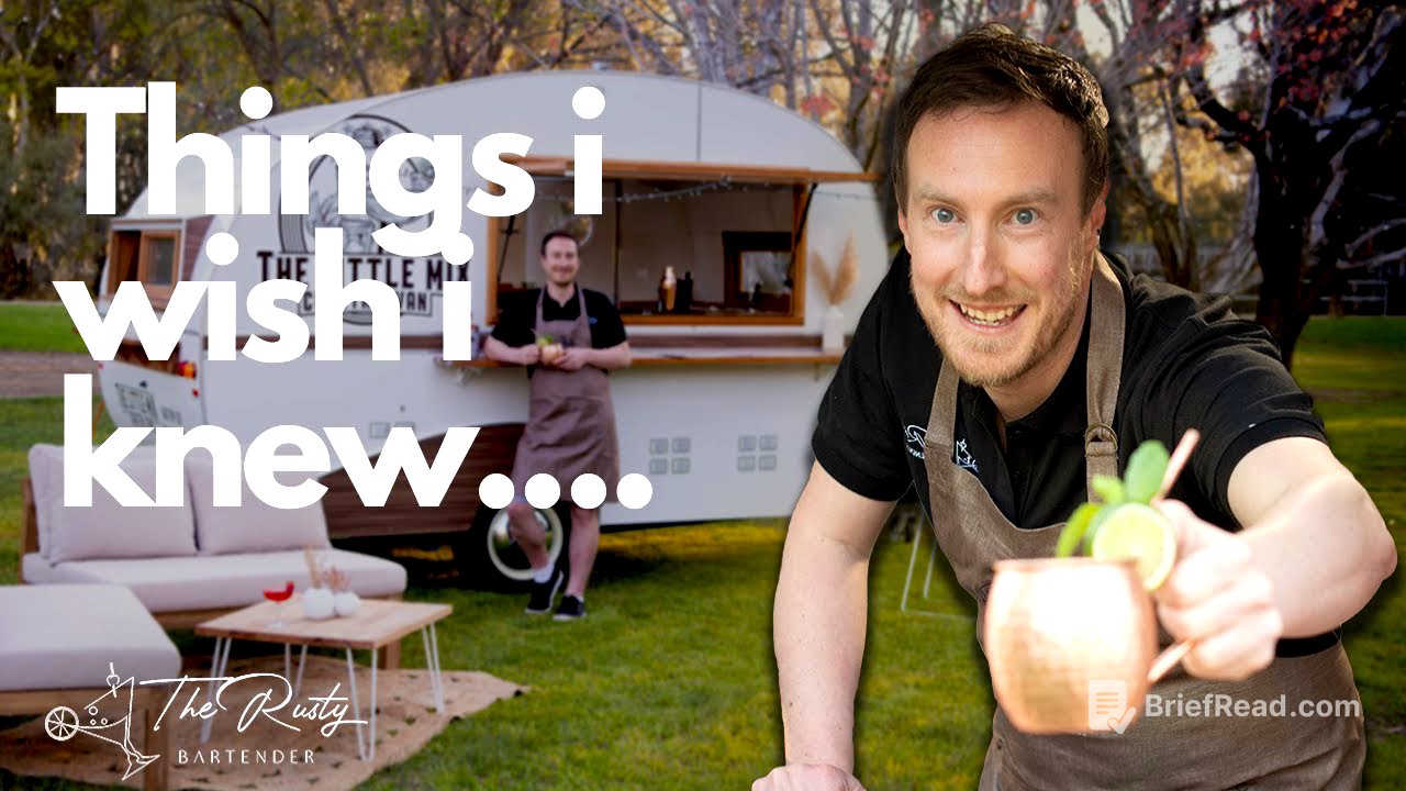 Mobile bartending business /Things to know before you start.