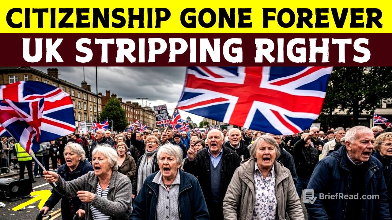 New UK Law Could STRIP Your Citizenship – No One’s Safe!