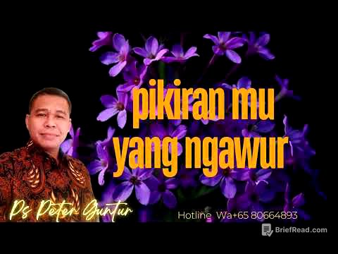 PIKIRAN PIKIRANMU YANG NGAWUR  -  PETER GUNTUR