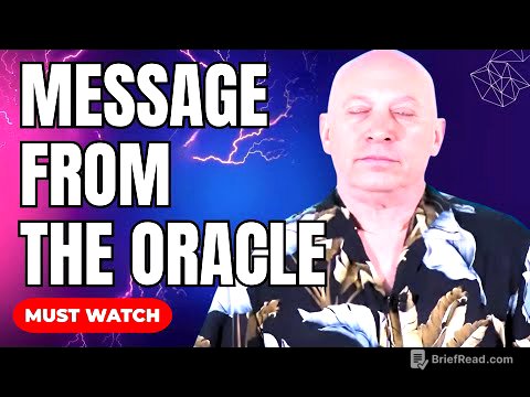 Bashar Reveals a Mysterious Message From The Oracle  (Channeled by Darryl Anka)
