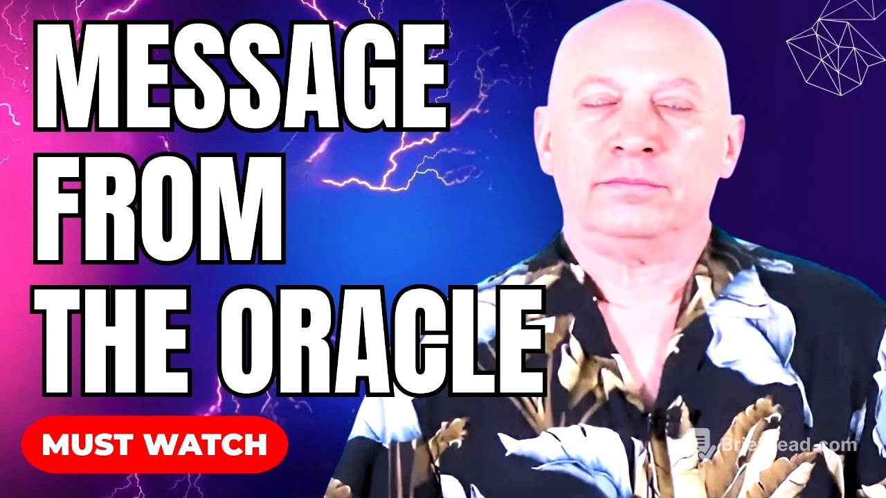 Bashar Reveals a Mysterious Message From The Oracle  (Channeled by Darryl Anka)