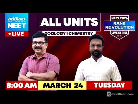 ALL UNITS | Zoology & CHEMISTRY  LIVE | RANK REVOLUTION | NEET 2026 | Brilliant Pala