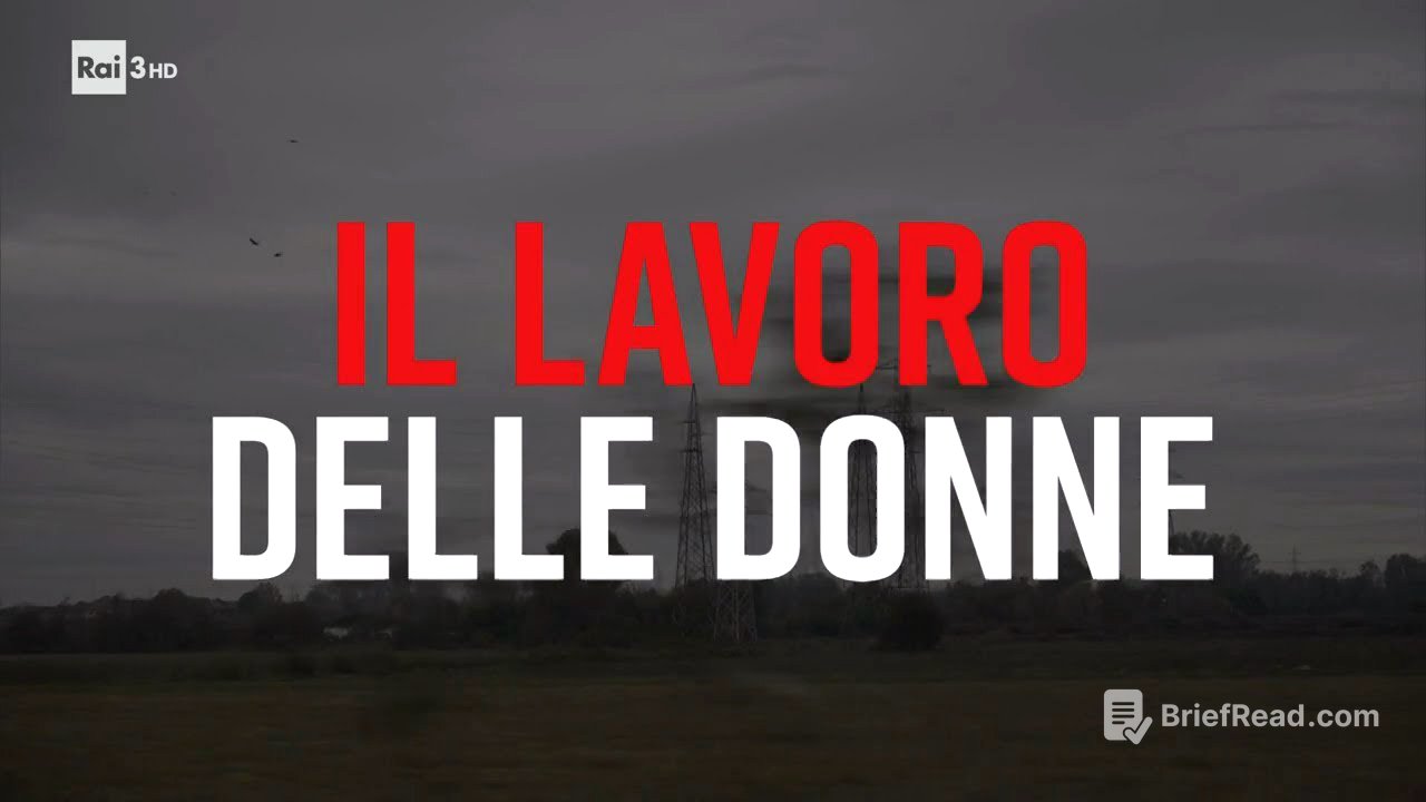 Il lavoro delle donne - PresaDiretta 04/03/2024
