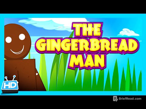 The Gingerbread Man - Bedtime Story | Animated Full Story For Kids