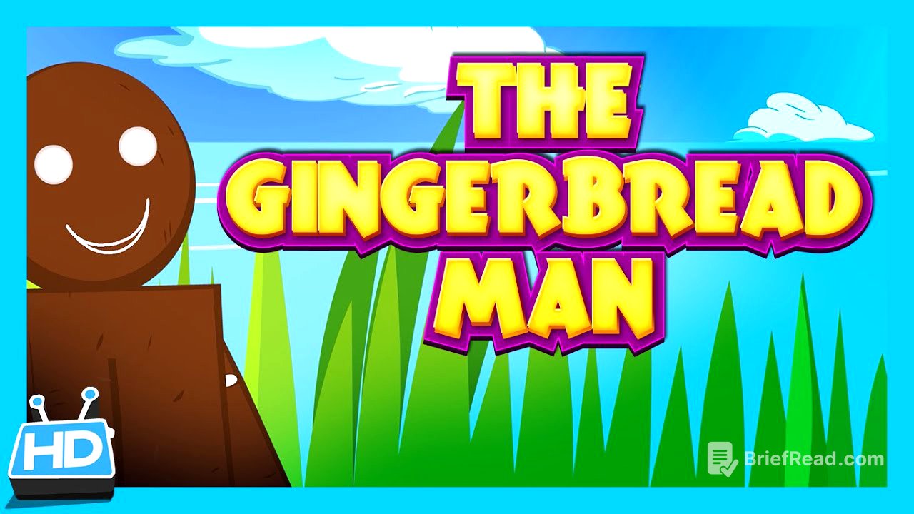 The Gingerbread Man - Bedtime Story | Animated Full Story For Kids