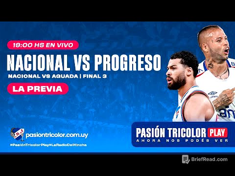 La Previa: NACIONAL vs Progreso en vivo
