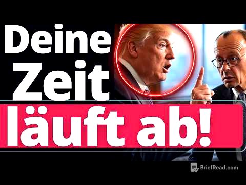 Merz wird von Trump vorgeführt: Morgen kracht's!