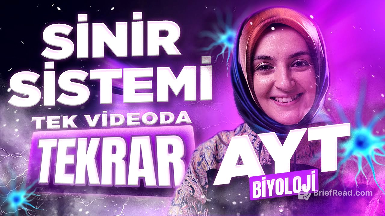 1) Sinir Sistemi FULL TEKRAR + Son 5 Yılın ÖSYM Analizi | AYT Biyoloji YKS 2026