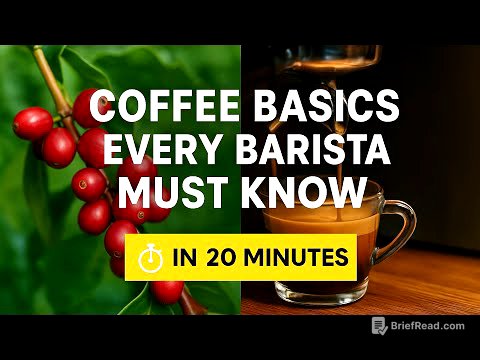 Become a Barista in 20 Minutes (Inspired by SCA Courses) Part 1