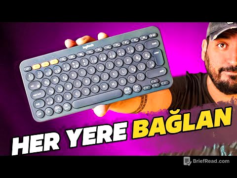 HER YERE BAĞLANAN KLAVYE - Logitech K380 Bluetooth Klavye İncelemesi