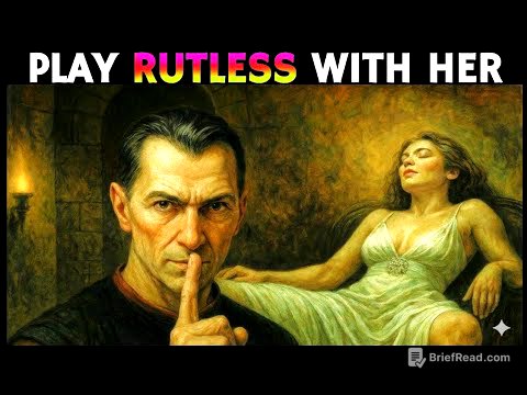 How to Seduce a Woman So Easily It Feels Illegal (Machiavelli)