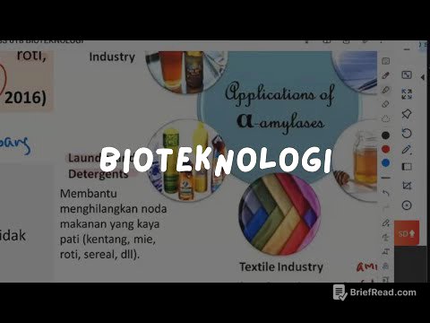 Kelas Inkubasi 018: Biologi - Bioteknologi