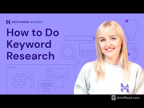 How to Do Keyword Research for SEO | Keyword Research Tutorial