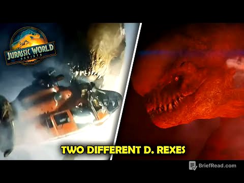THERE WERE 2 D.REXES IN JURASSIC WORLD REBIRTH?!