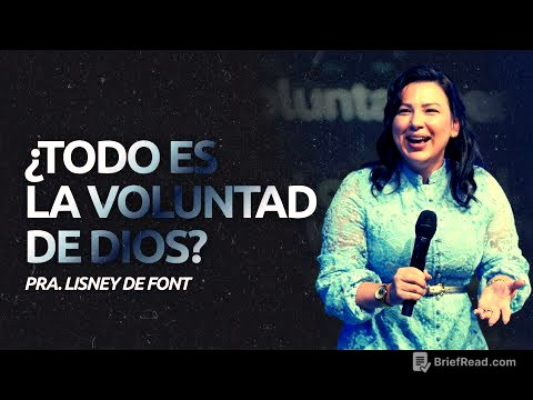 ¿Todo es la Voluntad De Dios? | Pra. Lisney de Font | 06 28 2026