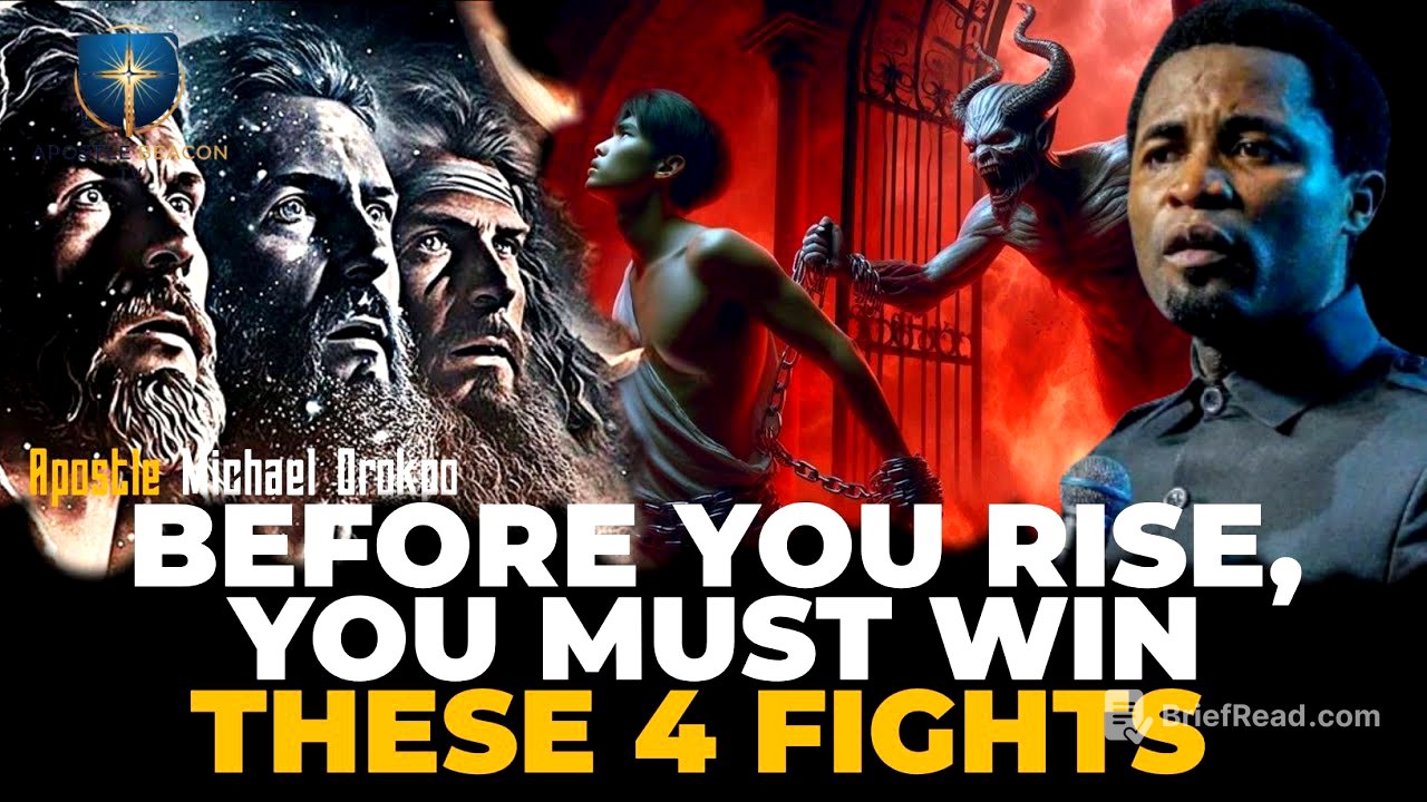 Before You Rise, You Must Win These 4 Fights - Apostle Michael Orokpo