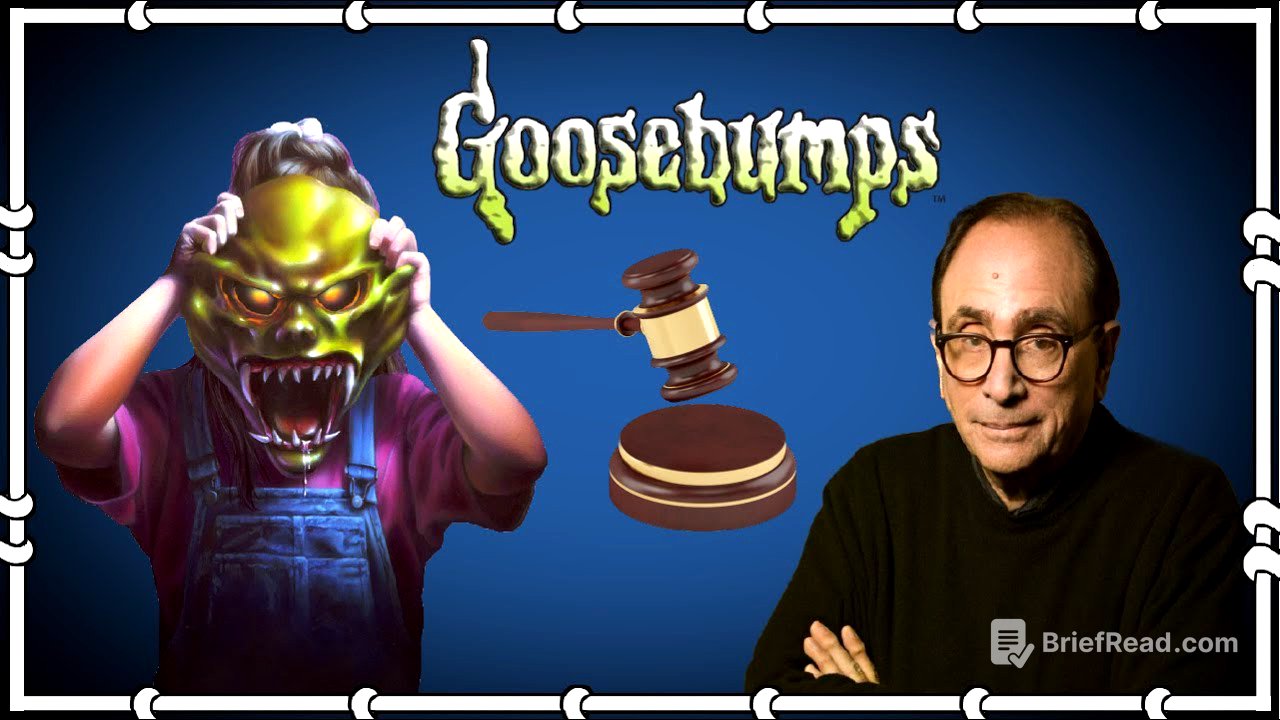 The Lawsuits That Killed Goosebumps
