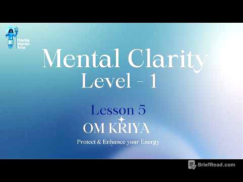 MC1 - Lesson 5 - Om Kriya & Sankrama Karma