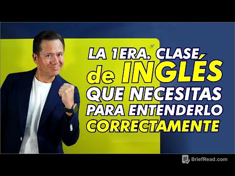 La PRIMERA CLASE de INGLÉS que necesitas.