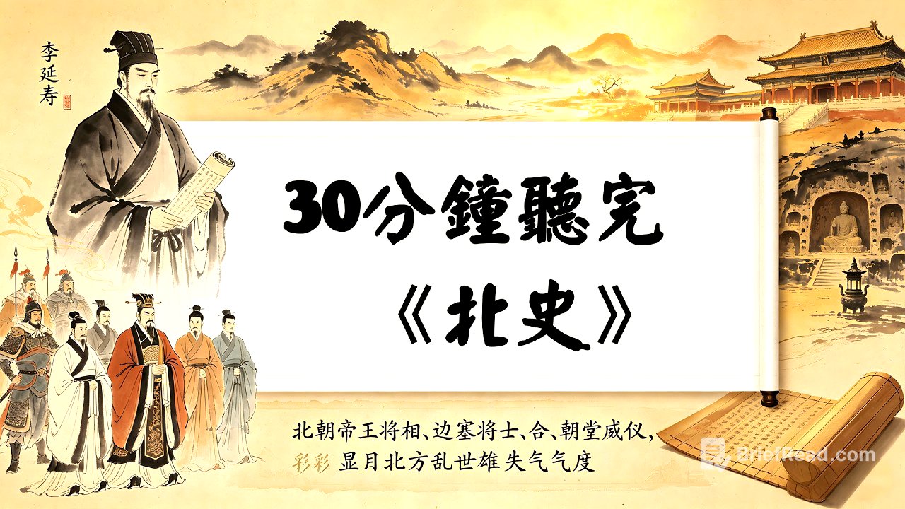30分鐘聽完《北史》高歡和宇文泰誰是老闆天花板？為何跟著榜一大哥的都死了，跟著窮小子的卻開創了隋唐盛世？#北史 #高歡 #宇文泰 #沙苑之戰 #中老年閱讀 #退休生活  #助眠 #經典解讀 #人生智慧