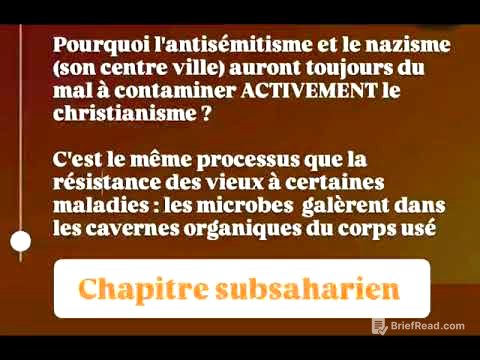 Partie "subsaharienne" de la thématique 