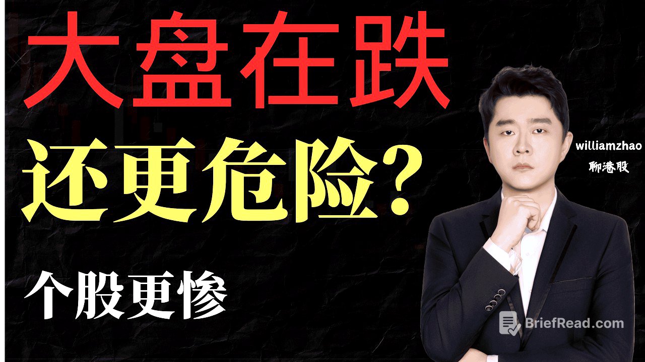 《大盘在跌，但真正危险的是个股》                                            #港股 #恒生科技指數  #恒指 #中芯国际 #腾讯 #小米 #百度 #阿里巴巴