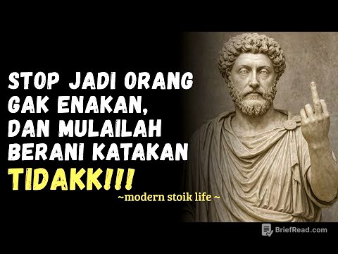 Stop Jadi Orang Gak Enakan – Cara Jadi Tegas Tanpa Rasa Bersalah (Stoikisme Menjawab)