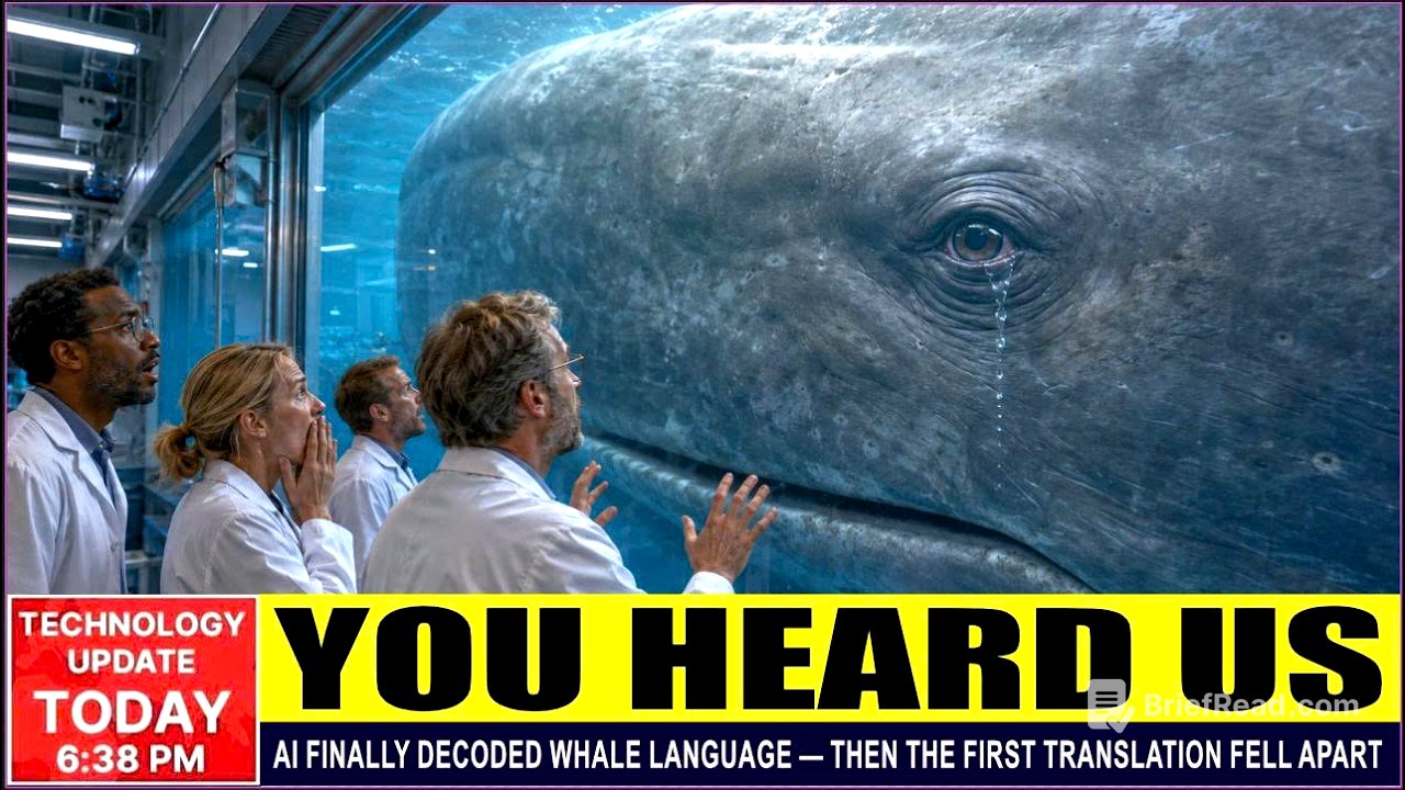 AI Finally Decoded Whale Language — Then the First Translation Fell Apart