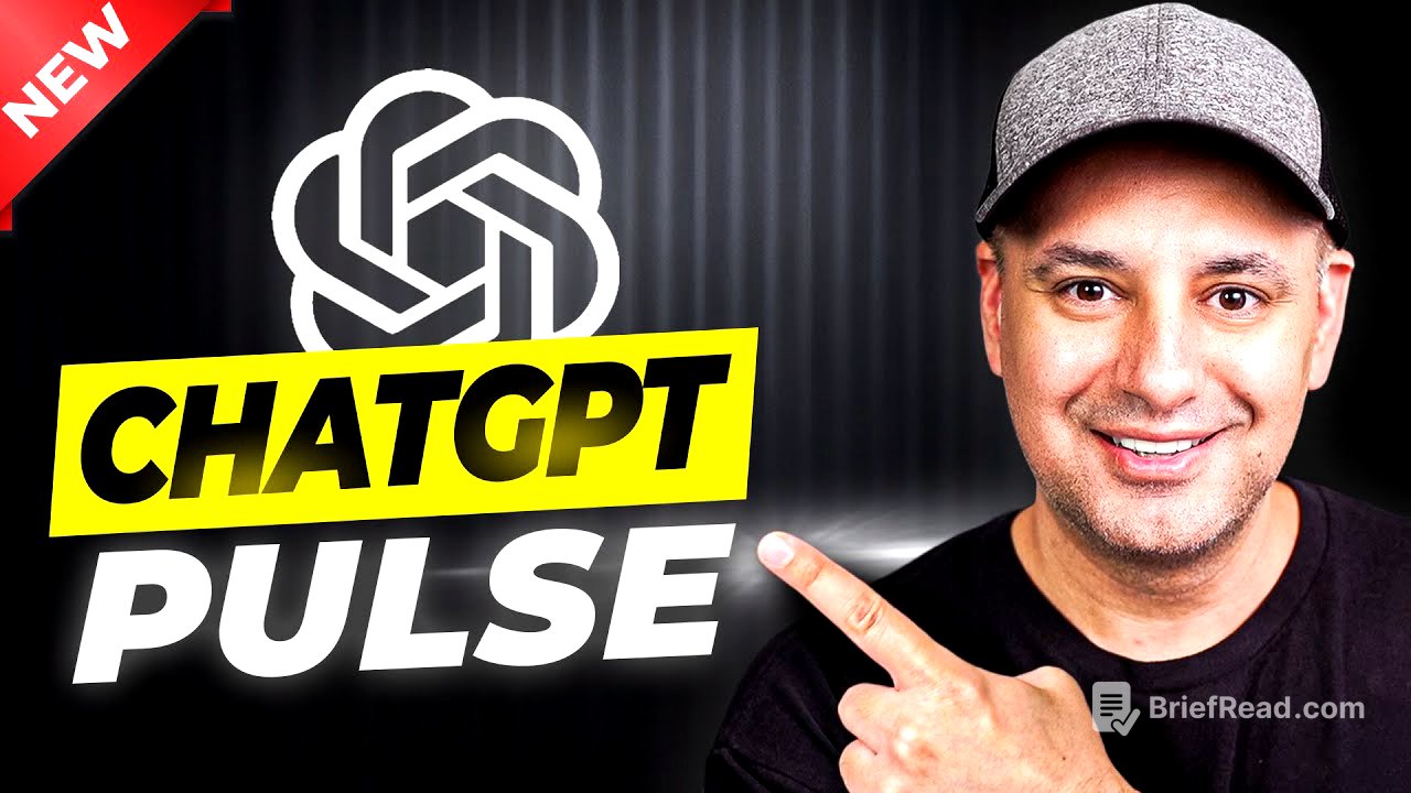 ChatGPT Now Works Before You Ask 🤯 - ChatGPT Pulse