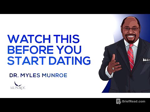 Key Dating Advice From Dr. Myles Munroe You Need To Hear | MunroeGlobal.com
