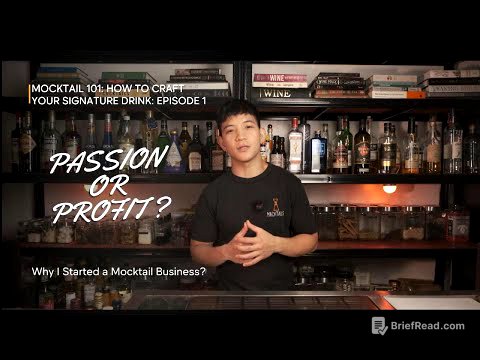 MOCKTAIL 101: How To Craft Your Signature Drink | Ep.1 — Passion or Profit?