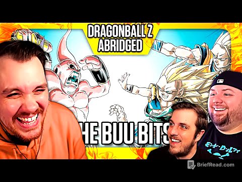 DBZ Abridged Buu Bits Group Reaction